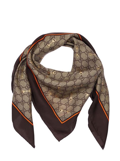 gucci logo print scarf|Gucci print head scarf.